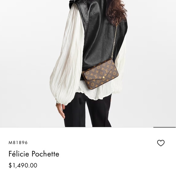 Louis Vuitton Sara wallet in LV stores now converted to optional crossbody - Picture 12 of 12